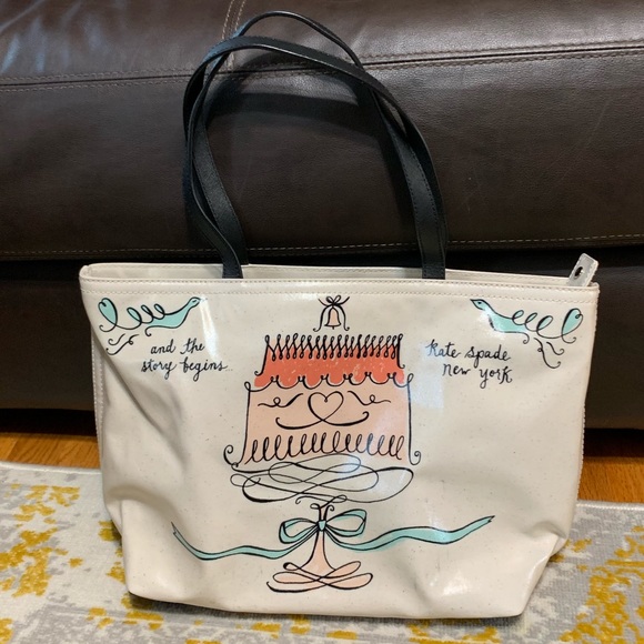kate spade bridal tote